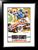 Rouen les Essarts, 1957 Estampe encadrée par Geo Ham