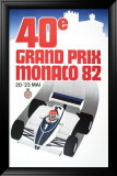 Monaco Grand Prix, 1982 Pósters por Geo Ham Monaco Grand Prix, 1982 Pósters por Geo Ham