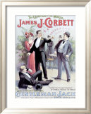 Gentleman Jack Lámina giclée enmarcada Gentleman Jack Lámina giclée enmarcada