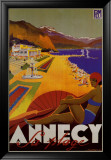 Annecy Sa Plage Kunstdrucke von Robert Fallucci