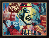 New York Souvenirs Kunstdruck von Paul Raynal