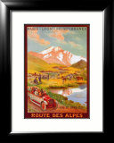 Route Des Alpes Prints by René Péan