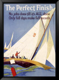 The Perfect Finish Innrammet Giclee-trykk av Frank Mather Beatty The Perfect Finish Innrammet Giclee-trykk av Frank Mather Beatty