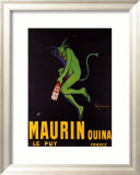 Maurin Quinquina Estampe encadrée par Leonetto Cappiello