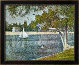 Seine at Grande Jatte Posters by Georges Seurat