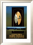 Orient Express Lámina giclée enmarcada por Pierre Fix-Masseau
