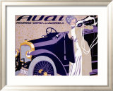 Audi Lámina giclée enmarcada por Witzel
