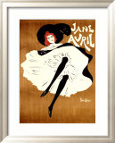 Jane Avril Lámina giclée enmarcada por Maurice Biais Jane Avril Lámina giclée enmarcada por Maurice Biais