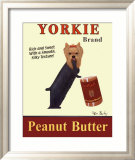 Yorkie Peanut Butter Affiches par Ken Bailey