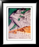Cooperación social Lámina giclée enmarcada