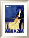 Abbazia Framed Giclee Print by W. Zalina