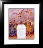Menu Moet et Chandon Framed Giclee Print by Maurice Leloir