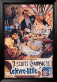 Lefevre Utile Lámina giclée enmarcada por Alphonse Mucha Lefevre Utile Lámina giclée enmarcada por Alphonse Mucha