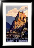 Saint Etienne Framed Giclee Print by Roger Broders