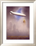 Deutsche Zeppelin-Reederei, c.1936 Lámina giclée enmarcada por Jupp Wiertz Deutsche Zeppelin-Reederei, c.1936 Lámina giclée enmarcada por Jupp Wiertz