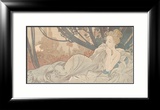 Dusk Prints by Alphonse Mucha