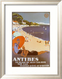 Antibes Affiches par Roger Broders