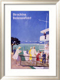 Bodensee, Fahrt Innrammet Giclee-trykk av Dietrich Bodman Bodensee, Fahrt Innrammet Giclee-trykk av Dietrich Bodman