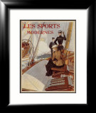 Les Sports Modernes,Yachting Pósters por Albert Lynch