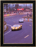 1966 LeMans Estampe encadrée