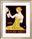 Viña Cousino Magul Lámina giclée enmarcada Viña Cousino Magul Lámina giclée enmarcada