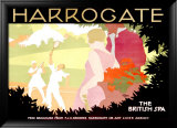 Harrogate Lámina giclée enmarcada por Tom Purvis