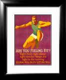 Feeling Fit Motivational Lámina giclée enmarcada por Mather Feeling Fit Motivational Lámina giclée enmarcada por Mather