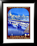 Florence Estampe encadrée par Roger Broders