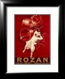 Rozan Chocolat Lámina giclée enmarcada por Leonetto Cappiello