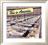 WWII, This Is America Framed Giclee Print