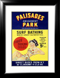 Palisades Amusement Park Framed Giclee Print