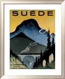 Suede Lámina giclée enmarcada por Hallman Suede Lámina giclée enmarcada por Hallman