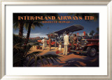 Inter-Island Airways Posters af Kerne Erickson