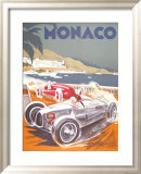Monaco Grand Prix, 1936 Posters par Geo Ham