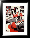 Spanish Revolution Labor Force Poster Lámina giclée enmarcada