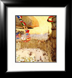 Exposition universelle de Bruxelles, 1910 Estampe encadrée par Henri Cassiers