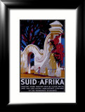 Suid Afrika Lámina giclée enmarcada por J. Térence Mclaw Suid Afrika Lámina giclée enmarcada por J. Térence Mclaw