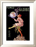 Fumez le Globe Estampe encadrée par Leonetto Cappiello