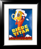 Biere Titan Framed Giclee Print by G. Foure