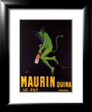 Maurin Quinquina Estampe encadrée par Leonetto Cappiello