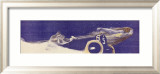 Georges Richard Automobile Poster Innrammet Giclee-trykk av Henri Bellery-desfontaines