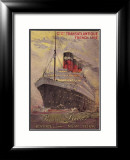 Paquebot Paris Poster par Albert Sebille