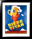 Biere Titan Framed Giclee Print by G. Foure