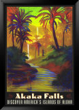 Akaka Falls Lámina giclée enmarcada por Rick Sharp
