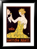 Viña Cousino Magul Lámina giclée enmarcada Viña Cousino Magul Lámina giclée enmarcada