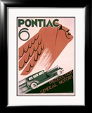 Pontiac 6 Framed Giclee Print by Greif 