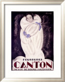 Canton, 1924 Estampe encadrée par Charles Loupot