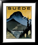 Suede Lámina giclée enmarcada por Hallman Suede Lámina giclée enmarcada por Hallman