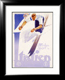 Winter Sports in Italy, Graphics Estampe encadrée par Lenhart 