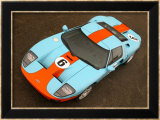 2006 Ford GT Heritage Livery Estampe encadrée